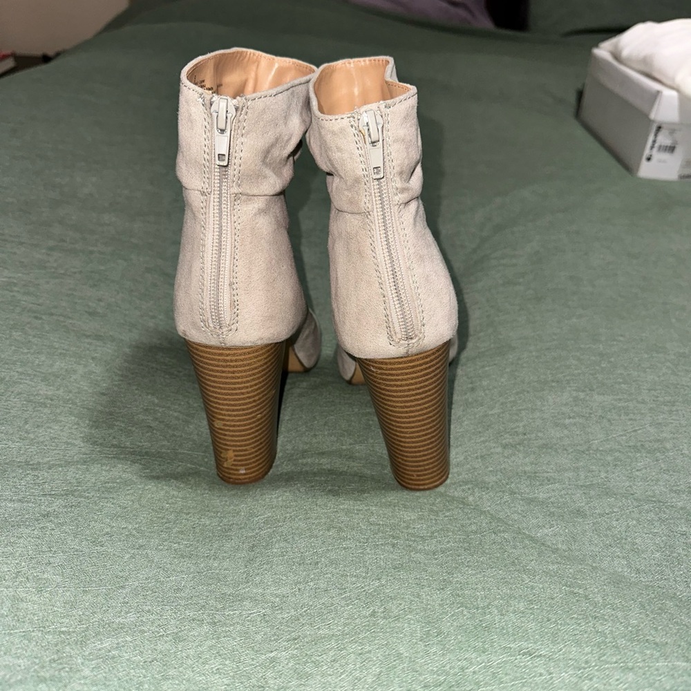 Open toe ankle booties - Picture 4 of 4